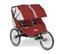 Baby Jogger Performance Double - Red/Silver...