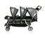 Baby Trend Triple Stroller- Black/ Silver Standard