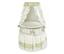 Badger Basket White wSage Gingham Bassinet