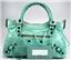 Balenciaga 103208 lake green handbag