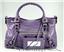 Balenciaga 103208 purple handbag