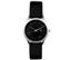 Calvin Klein Midsize Black Leather Watch #K2625102