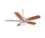 Hampton Bay 54 In. 5-Blade Fan Brushed Nickel'...