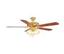 Hampton Bay HL52QV-P-3LC14 Brass Landmark III Fan