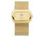 JCPenney Peugeot Gold-Tone Mesh Watch