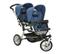 Jane Powertwin - Light Blue Jogger Stroller