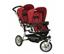 Jane Powertwin - Red Jogger Stroller