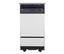 Kenmore 17248 Silver Steel Free-Standing Dishwasher