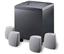 Labtec 5 Pcs 4 Channel Subwoofer Computer Speakers