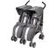 Maclaren Twin Techno - Storm Grey Umbrella Stroller