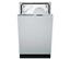 Zanussi 18 in. ZDT5044 Built-in Dishwasher