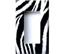 Zebra Print Single Decorative Light Switch Plate