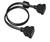 Belkin 1 ft. Double Shielded Stacking Cable...