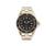 Timex T29771 Gold Fashion Dress with Buckle Watch...