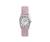 Timex T2E351 Textured Pink Leather Band Watch